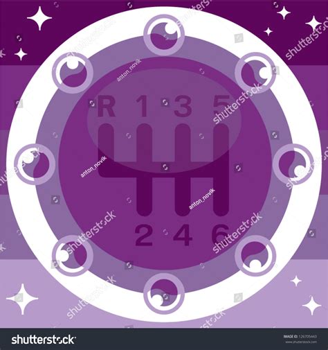 6 Speed Shifter Stock Vector (Royalty Free) 126705443 | Shutterstock