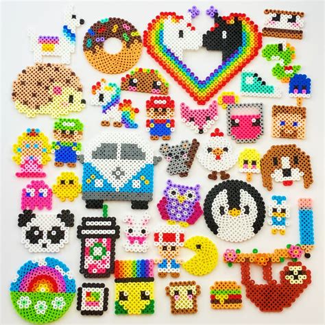 Perler Bead Designs, Patterns and Ideas • Color Made Happy