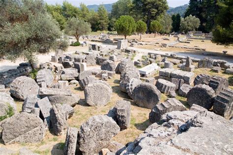 Temple of Zeus | temple, Olympia, Greece | Britannica