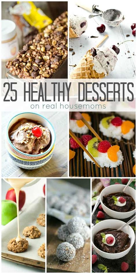 25 Healthy Desserts ⋆ Real Housemoms