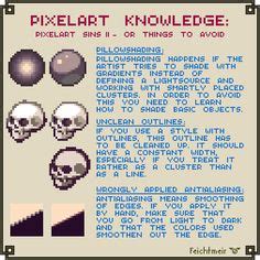 Pixel art shading tutorial