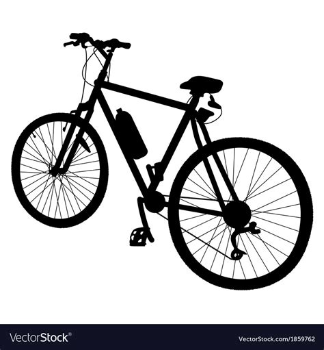 Bicycle Silhouette Royalty Free Vector Image - VectorStock