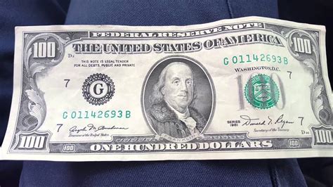 How To Spot A Fake Old 100 Dollar Bill 1981 - Dollar Poster