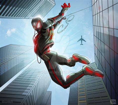 Miles Morales 2020 Suit by REHone on DeviantArt