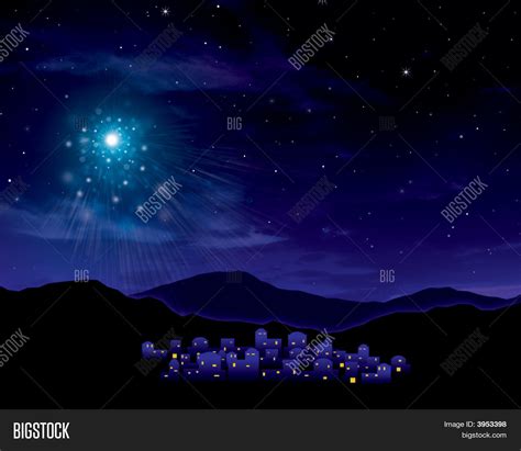 Bethlehem Starry Night Image & Photo (Free Trial) | Bigstock