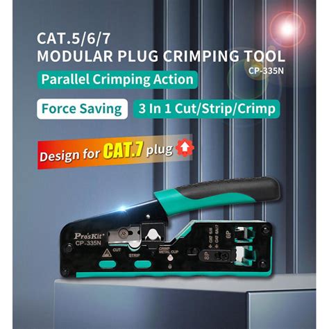 CAT.5/6/7 Modular Plug crimping Tool