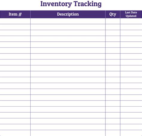 5 Best Images of Free Printable Inventory Log Sheet - Free Printable Inventory Sheet Template ...