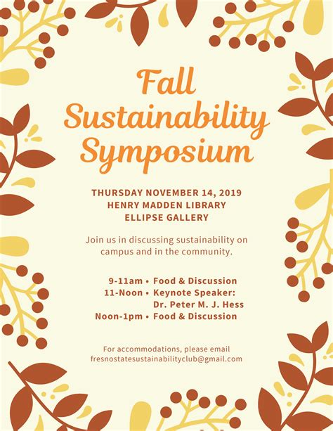 Fresno State Campus News | Fall Sustainability Symposium