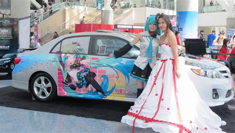 Hatsune Miku Toyota Corolla Anime Expo.