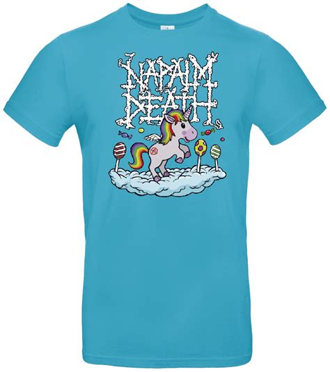 T-Shirt Riding the Rainbow | T-Shirts | Napalm Death Merchandising