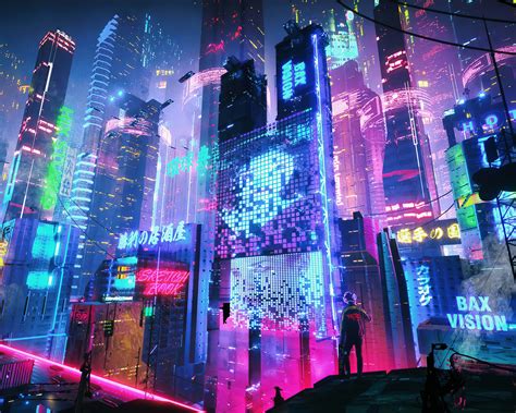 1280x1024 Colorful Neon City 4k Wallpaper,1280x1024 Resolution HD 4k Wallpapers,Images ...