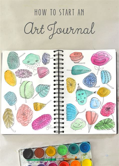 30 Art Journal Prompts For Inspiration When You Feel, 41% OFF