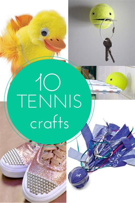 The 10 best tennis crafts (inspired by Wimbledon) | Tennis crafts, Tennis ball crafts, Tennis ...