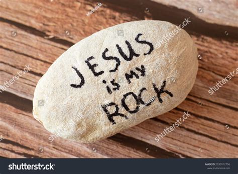 Jesus Christ My God Rock Salvation Stock Photo 2030912756 | Shutterstock