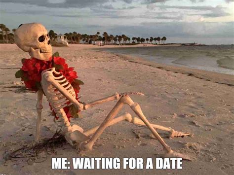 25+ Collection of Skeleton WAITING MEMES 2023