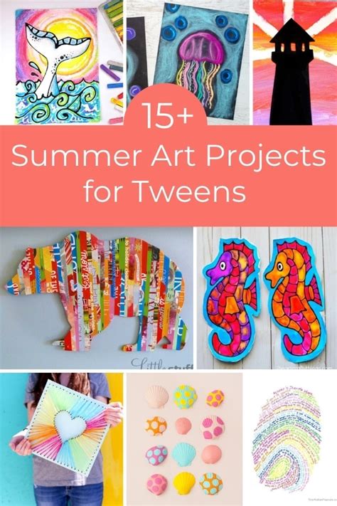 Fun Summer Art Projects for Tweens to Make