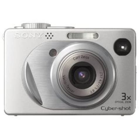 Sony Cybershot DSCW1 5MP Digital Camera with 3x Optical Zoom