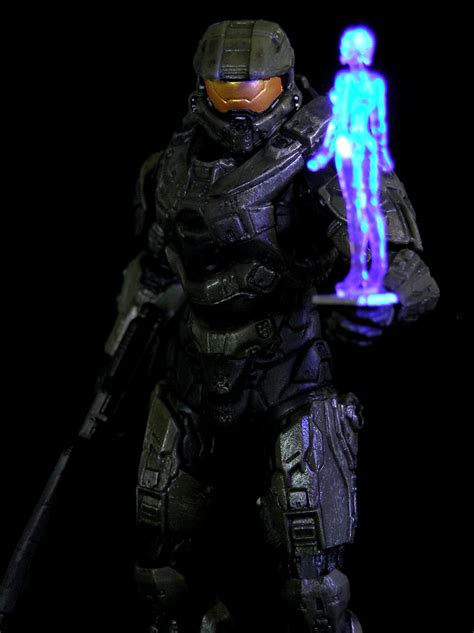 Halo 4 Master Chief and Cortana by AnthonysCustoms on DeviantArt