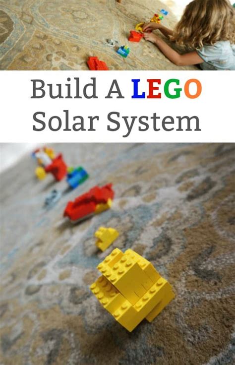 Build a Lego Solar System Science for kids