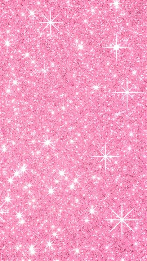 Baby Pink Glitter Background