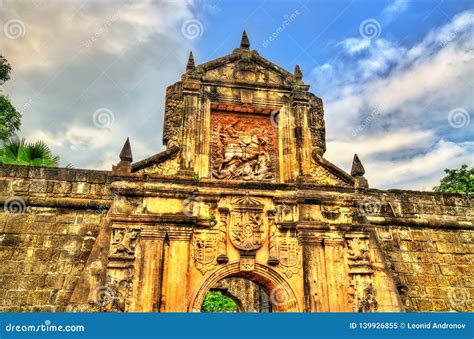 Intramuros, Manila, Philippines - The Southern Wall Of Intramuros Royalty-Free Stock Photo ...