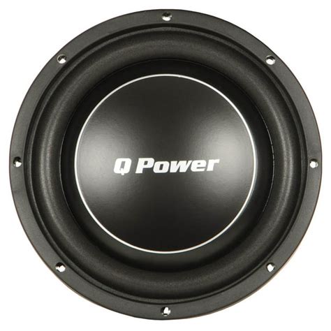 Q Power Deluxe 10 Inch Shallow Mount 1000 Watt Flat Car Subwoofer | QPF10-FLAT - Walmart.com ...