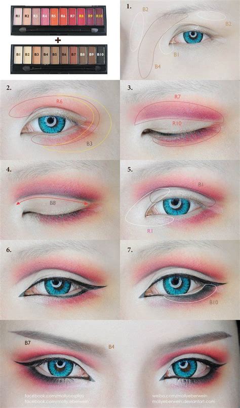 Anime Eyes Makeup Cosplay