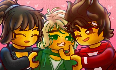 Ninjago Movie: Greensteam (OT3/3TP- Kai Nya Lloyd) by YASSDENSWH on DeviantArt