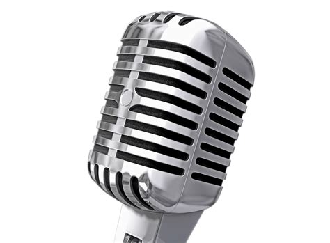 Microphone Transparent Background