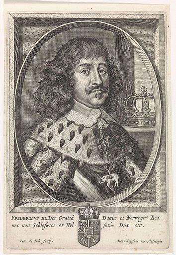 Portrait of Frederick III, king of Denmark and Norway free public domain image | Look and Learn