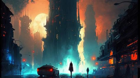 Ai Art, Women, Illustration, Painting, Futuristic 4K Wallpaper