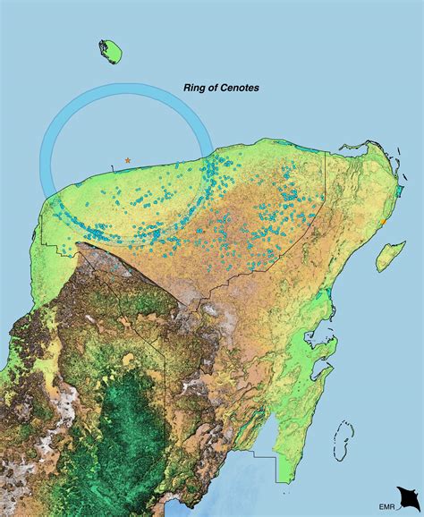 Chicxulub Crater Google Earth Coordinates - The Earth Images Revimage.Org