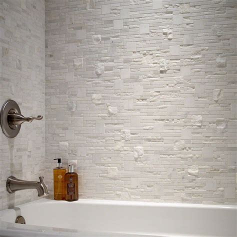 White Bathroom Tiles Texture – Rispa