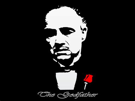 The Godfather Marlon Brando Vector Art & Graphics | freevector.com