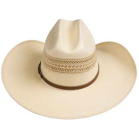 Stetson 8X Straw Cowboy Hat (For Men) 7203C - Save 62%