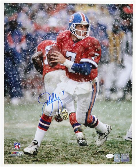 John Elway Signed Denver Broncos 16x20" Photograph (Elway Holo & JSA)