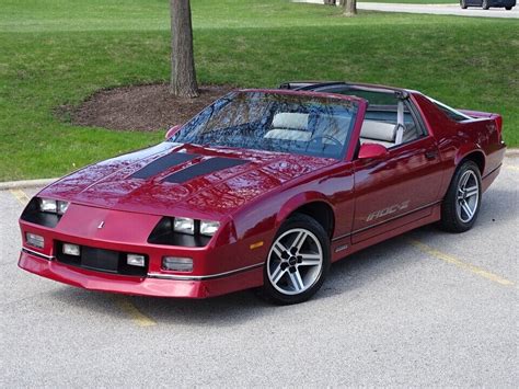 1987 Chevrolet Camaro Iroc-z 45,901 Miles Burgundy Coupe V8 Automatic - Used Chevrolet Camaro ...