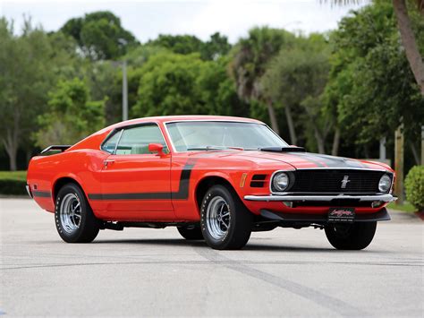 1970 Ford Mustang Boss (302 & 429) Wallpapers | MustangSpecs.com