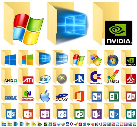 Windows 10 Folder Icon #380427 - Free Icons Library