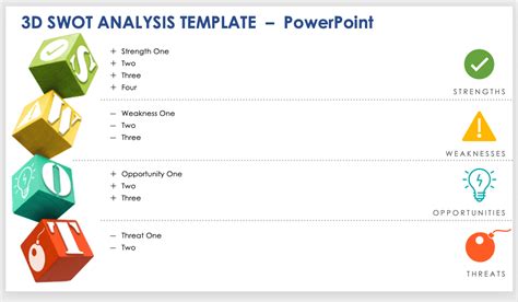 Swot Analysis Template Ppt Free - prntbl.concejomunicipaldechinu.gov.co