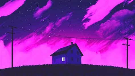 1920x1080 Resolution Cool Lonely House Art 1080P Laptop Full HD Wallpaper - Wallpapers Den