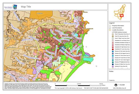 Coffs Harbour Bypass Map