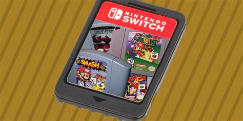 Every Nintendo 64 Game Ever Could Fit on One Switch Cartridge