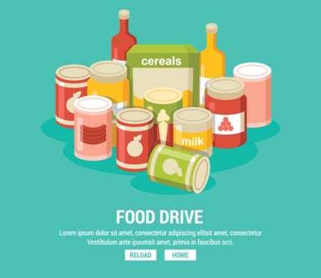 Food Drive Vector Art, Icons, and Graphics for Free Download