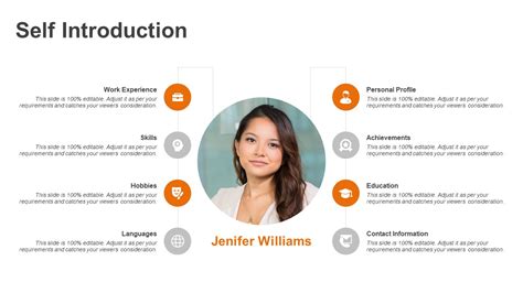 Self Introduction Powerpoint Templates