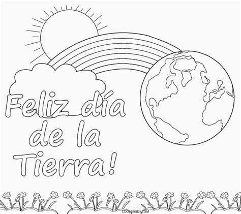 Dibujos de Día de la Tierra para colorear - Páginas para imprimir gratis