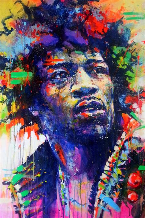 Jimi Hendrix iti art Painting Poster and printing 12x18,20x30,24x36,27x40 icnh silk fabric cloth ...