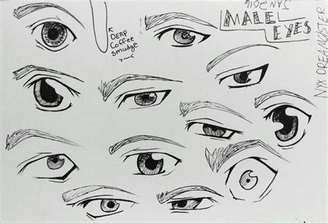 How To Draw An Anime Boy Eyes