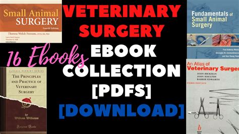 Veterinary Surgery EBook Collection Download