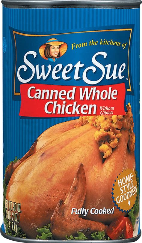 Sweet Sue Canned Whole Chicken 50 oz | Shipt